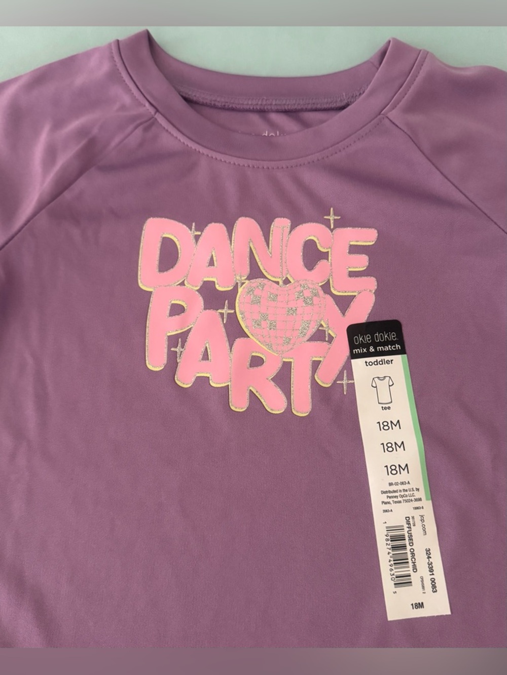 Okie Dokie Little Girls 2-pc Short Sleeve T-Shirt - Picture 4 of 11